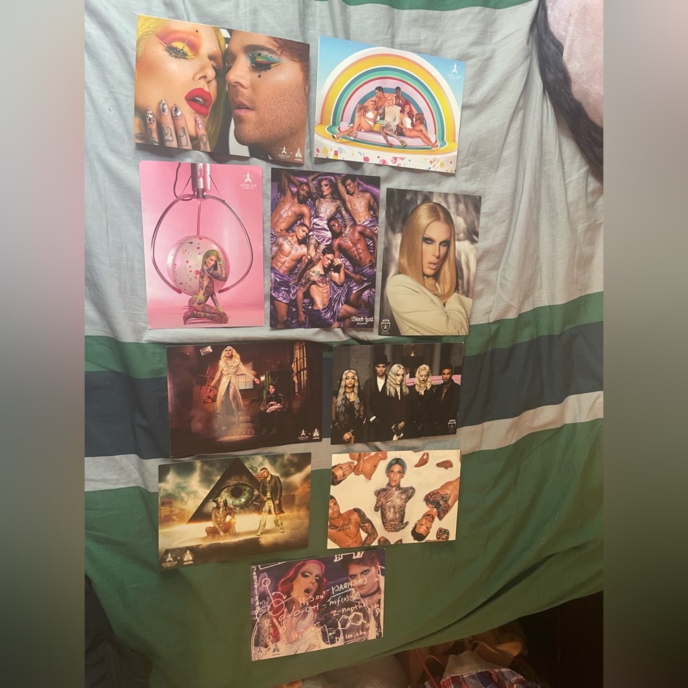 Jeffree star post cards set